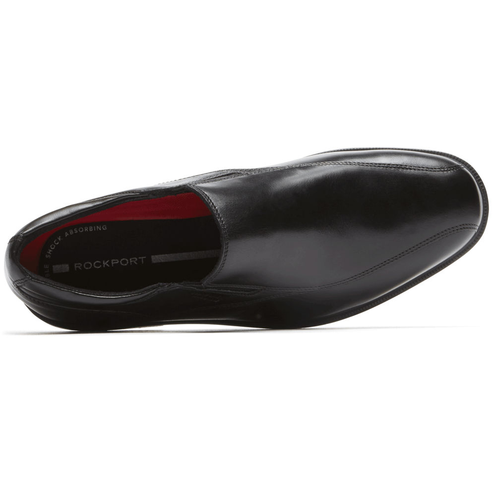 Sapato Vela Rockport Homem Pretas - Essential Details Ii Bike Toe - 67981RVIU